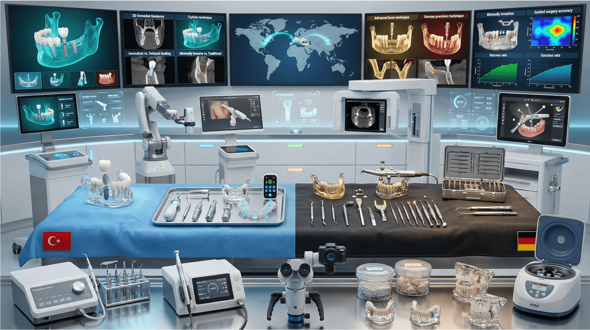 Diş İmplant Teknikleri: Türkiye ve Almanya Karşılaştırması