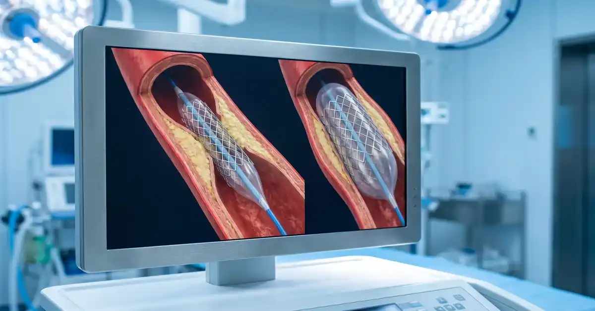 القسطرة لعلاج تضيق الشرايين