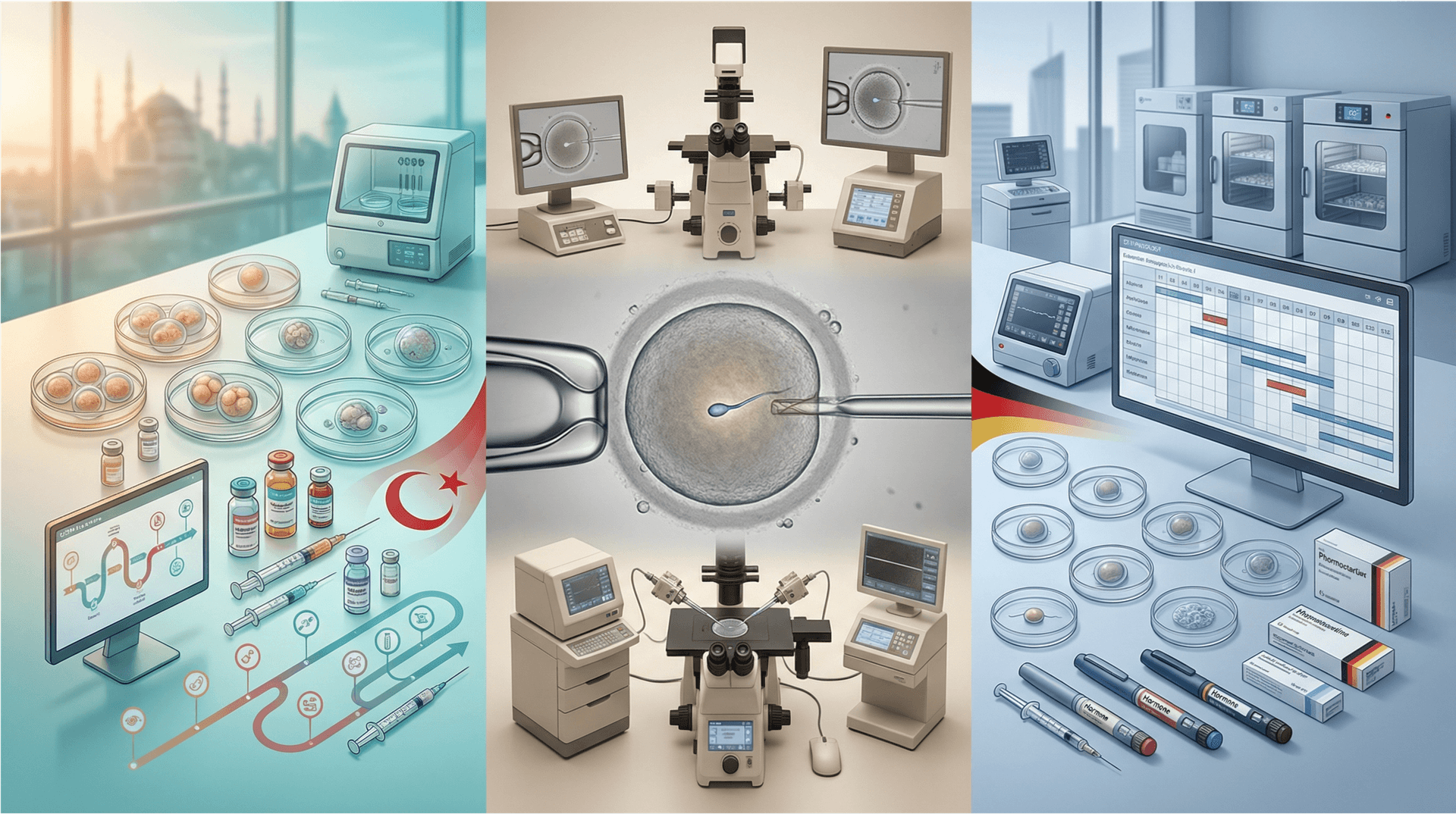 Tüp Bebek Protokolleri: Türkiye vs Almanya