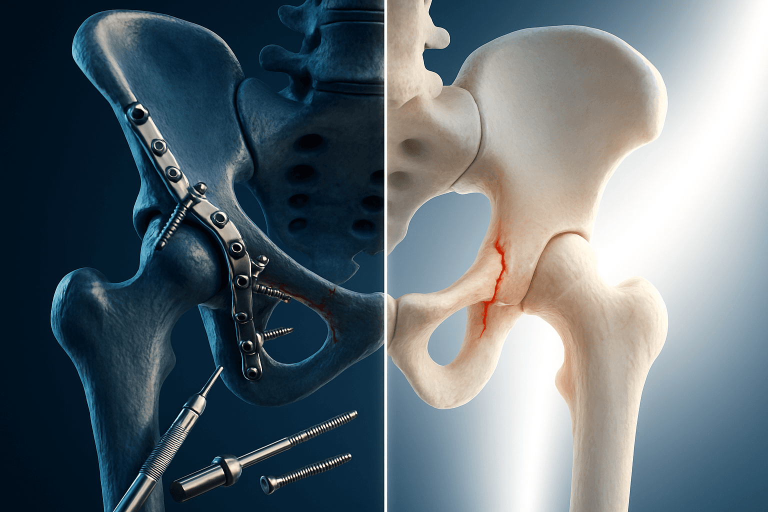 Pelvik Kırık Yönetimi: Cerrahi Seçenekler ve Rehabilitasyon