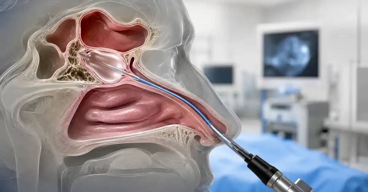 علاج الجيوب الأنفية بالبالون