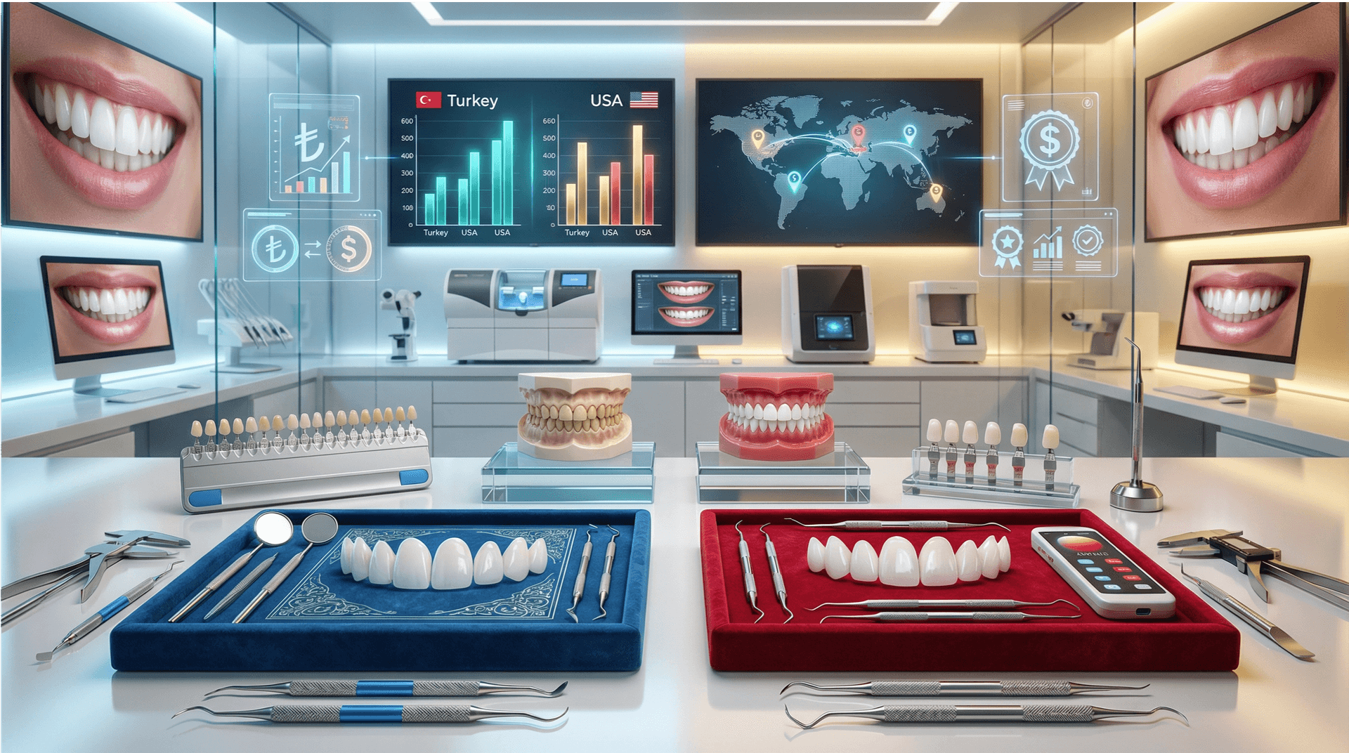 Hollywood Gülüşü Maliyeti: Türkiye ve ABD Karşılaştırması