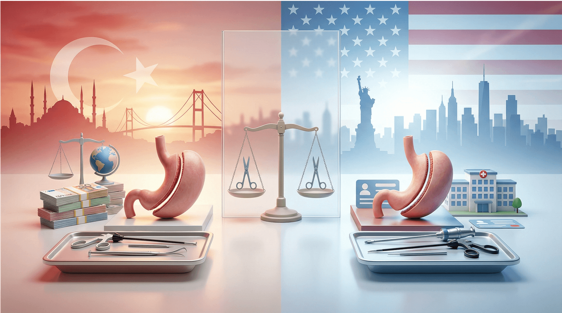 Mide Küçültme Ameliyatı Maliyeti: Türkiye ve ABD