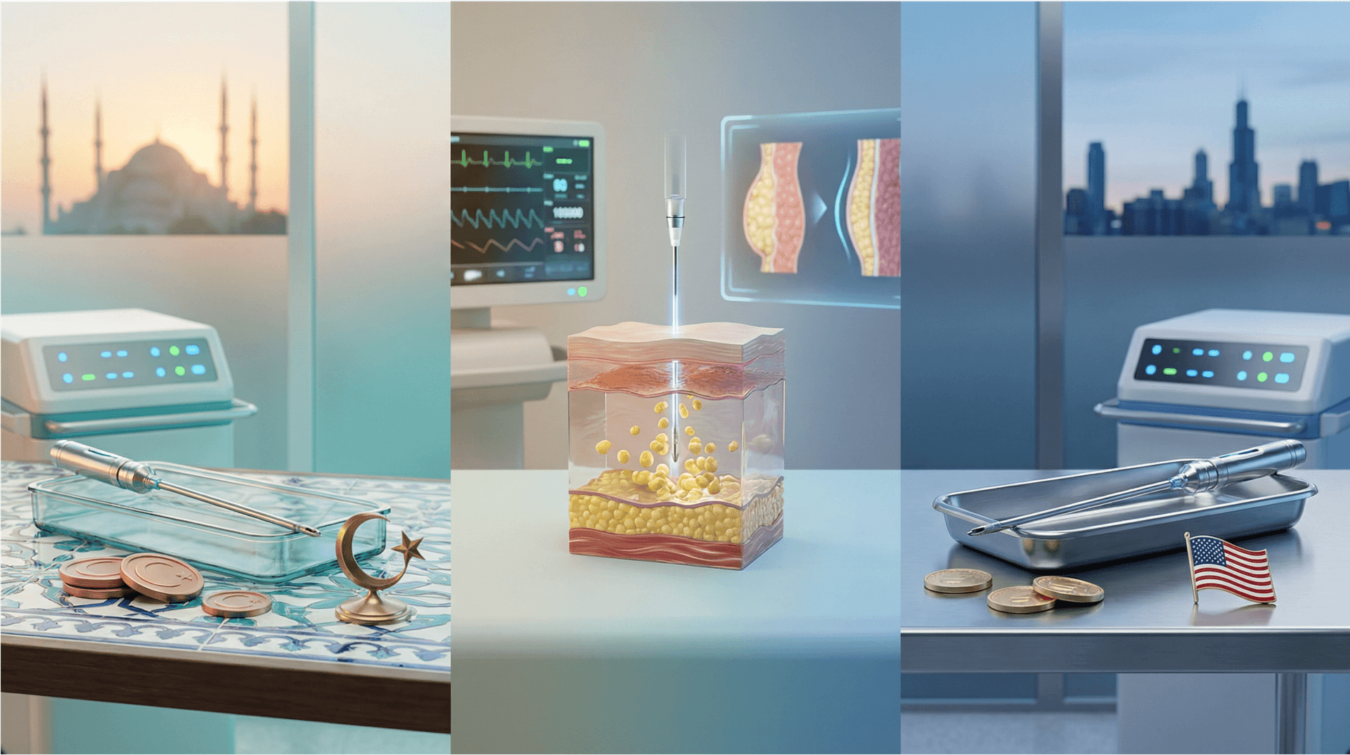 Liposuction Maliyetleri: Türkiye ve ABD Karşılaştırması