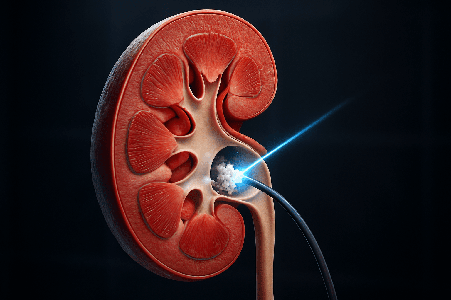 Lazerle Böbrek Taşı Tedavisi: İşlem ve Hızlı İyileşme