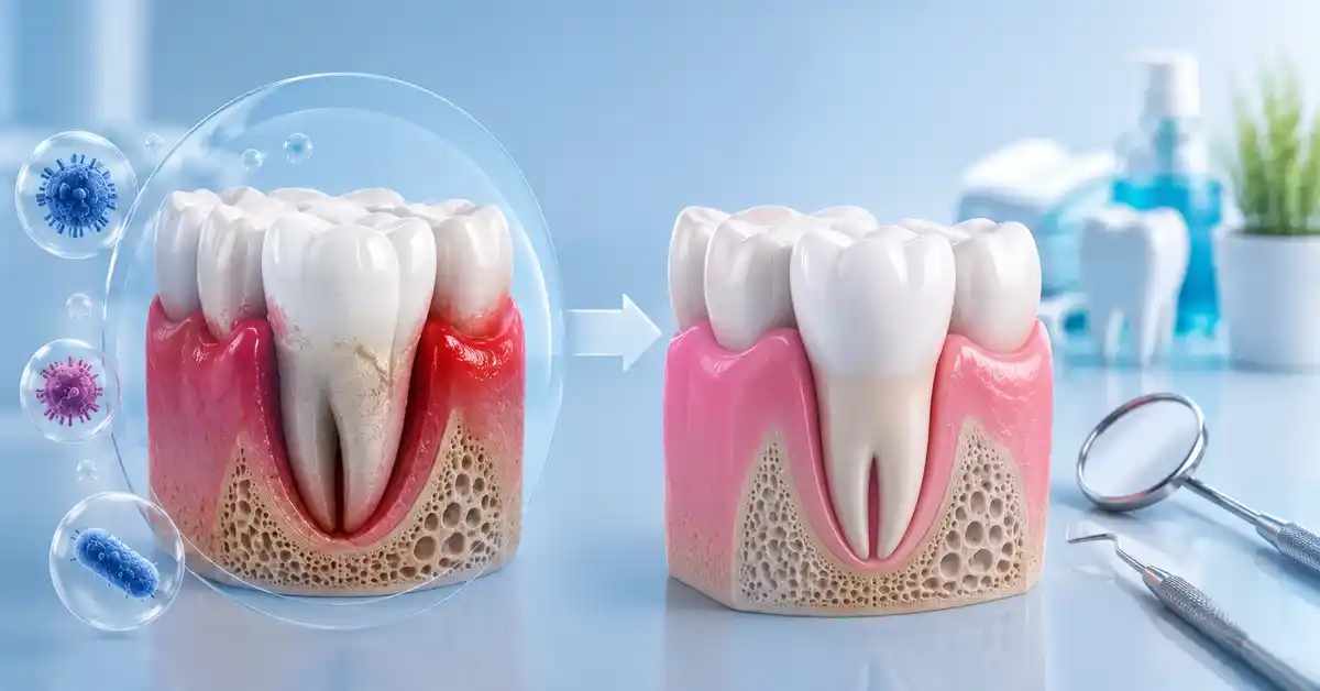 أساسيات علاج اللثة ومتى يجب زيارة الطبيب