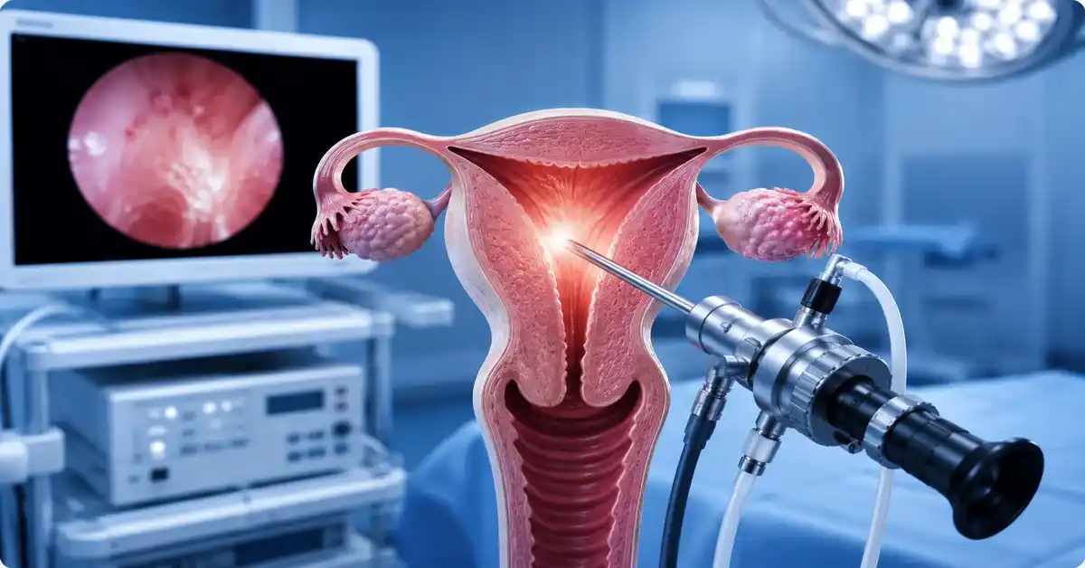 تنظير الرحم التشخيصي: أهميته في اكتشاف أسباب فشل أطفال الأنابيب