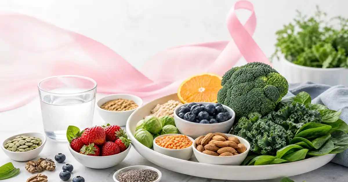 التغذية الصحية لمرضى سرطان الثدي أثناء العلاج وبعده