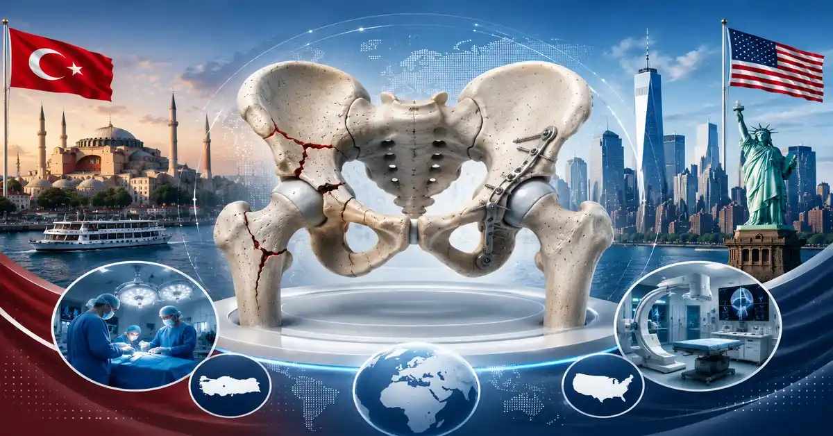 كسر مفصل الحوض: تركيا مقابل أمريكا