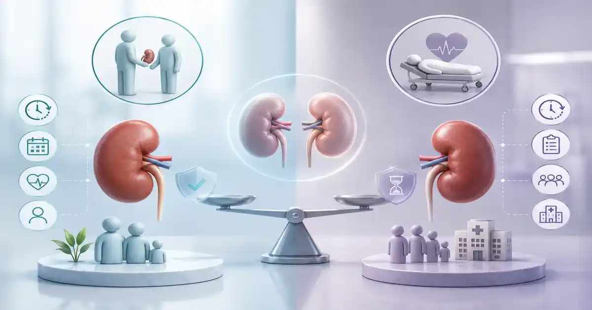 Canlı ve Vefat Etmiş Donörden Böbrek Nakli Arasındaki Fark