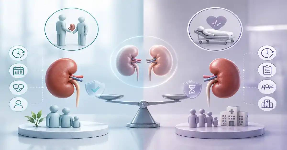 Canlı ve Vefat Etmiş Donörden Böbrek Nakli Arasındaki Fark