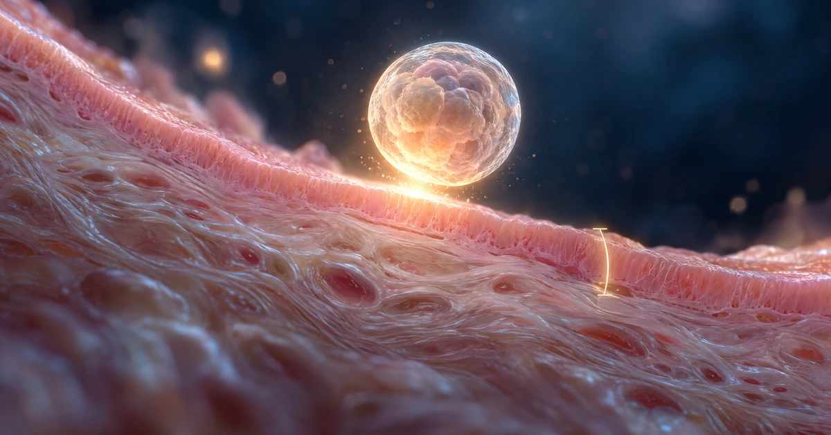 بطانة الرحم الرقيقة قبل نقل الأجنة: ما السمك المناسب ومتى تؤثر على نجاح IVF؟