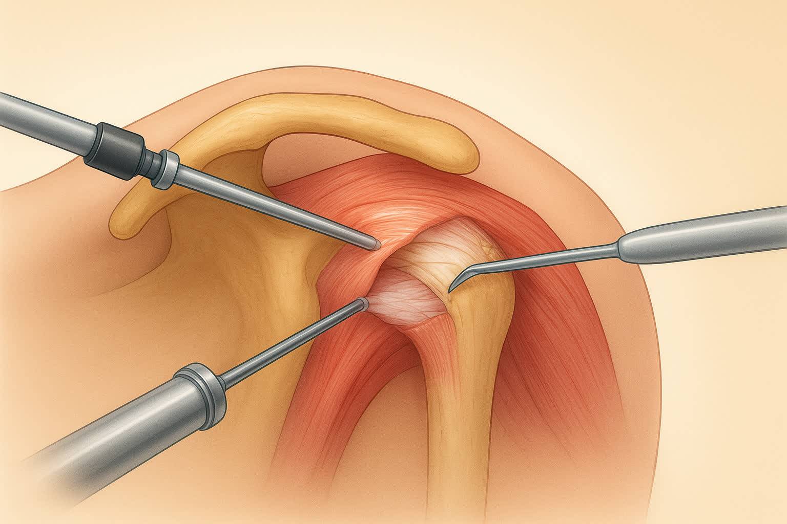 Artroskopi ile rotator manşet onarımı
